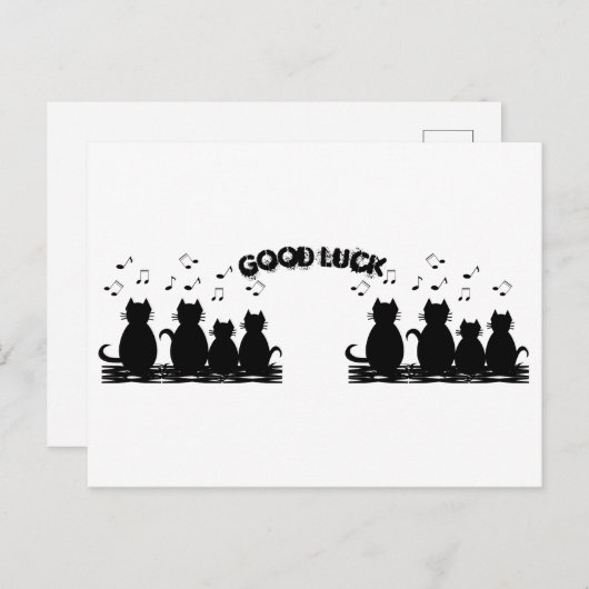 Raubzug Postkarte (Vorne/Hinten)