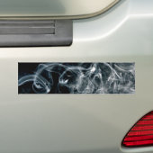 Rauch-298243 Rauch Schwarz-weiße Kurve Foto Autoaufkleber (Auf Auto)