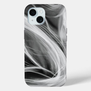 Rauch auf schwarz wirbeln Case-Mate iPhone hülle