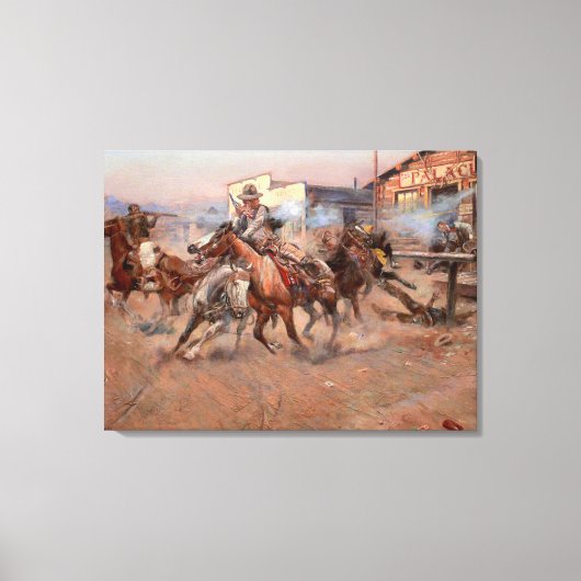 Rauch aus "45" leinwanddruck (Vorderseite)