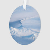 Rauch aus dem Vulkan Kliuchevskoi. Ornament (Vorderseite)