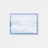 Rauch aus dem Vulkan Kliuchevskoi. Post-it Klebezettel (Vorderseite)