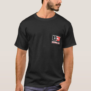 Rauch B3 auf dem Wasser-Schwarz-T-Shirt T-Shirt