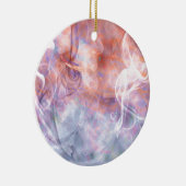 Rauch-Dampf Phosphene - abstrakte Kunst Keramik Ornament (Rechts)