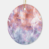 Rauch-Dampf Phosphene - abstrakte Kunst Keramik Ornament (Links)