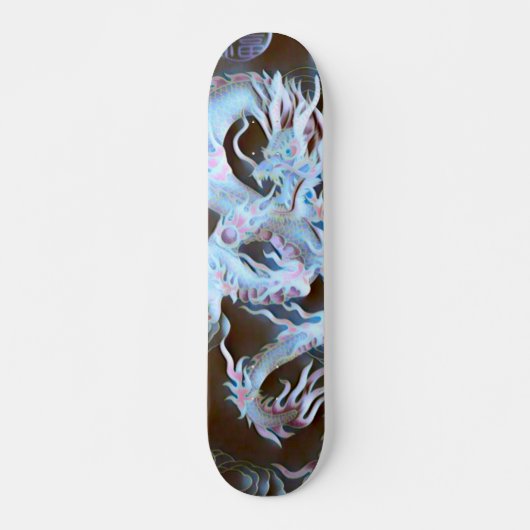Rauch-Drache-Element-kundenspezifisches Skateboard (Vorne)