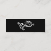 Rauch-Drache Mini Visitenkarte (Rückseite)