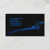 Rauch-Effekt-Visitenkarte Visitenkarte (Rückseite)