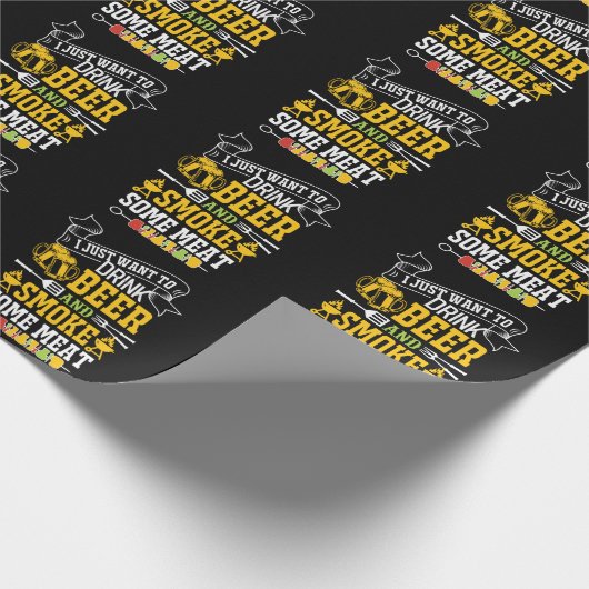 Rauch etwas Fleischverpackpapier Geschenkpapier (Ecke)