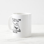 Rauch etwas Quack Funny Mug Kaffeetasse (Vorderseite Links)