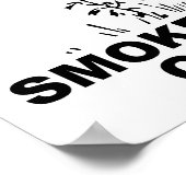 Rauch etwas Quack Funny Poster (Ecke)