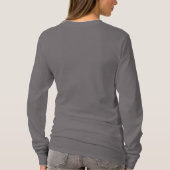 Rauch grau "Awestruck" Langschlauch Boomerang T-Shirt (Rückseite)