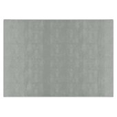 Rauch grau Personalisiert-graue Silber Hintergrund Schneidebrett (Vorderseite)