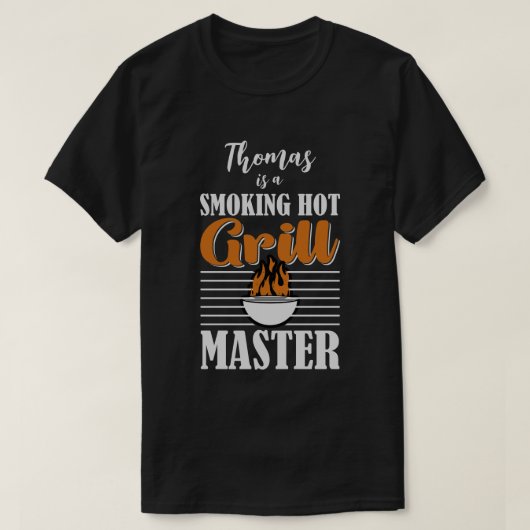 Rauch Hot Grill Master Custom T-Shirt (Design vorne)