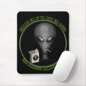 Rauch mich, wenn du mich got! Mousepad (Mit Mouse)
