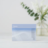 Rauch - mollig visitenkarte (Stehend Vorderseite)