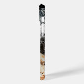 Rauch Monogram iPhone Case (Rückseite / Links)