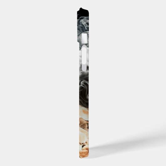 Rauch Monogram iPhone Case (Rückseite / Links)