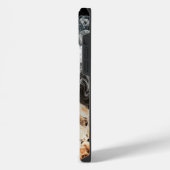Rauch Monogram iPhone Case Hülle (Linke Seite)