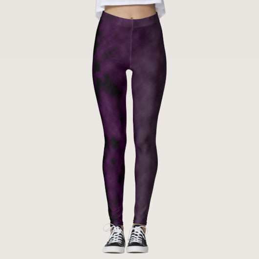 Rauch-Orchis Leggings (Vorderseite)