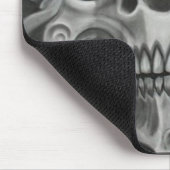 Rauch-Schädel Mousepad (Ecke)