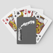 Rauch-Stapel-Spielkarten Spielkarten (Rückseite)