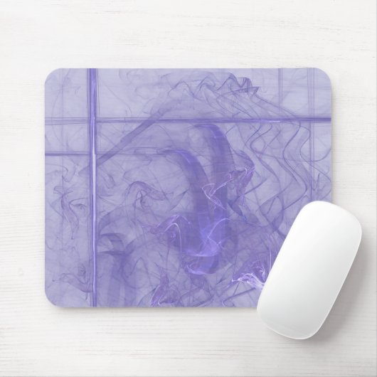 Rauch über Violett Mousepad (Mit Mouse)