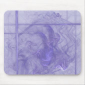 Rauch über Violett Mousepad (Vorne)