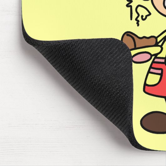 Rauch und Abendessen-T-Shirts und Geschenke Mousepad (Ecke)