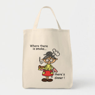 Rauch und Abendessen-T - Shirts und Geschenke Tragetasche