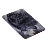 Rauch und Ebony Flexi Magnet (Rechte Seite)