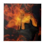 Rauch und Flammen Fliese (Vorderseite)