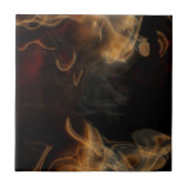 Rauch und Flammen Fliese (Vorderseite)