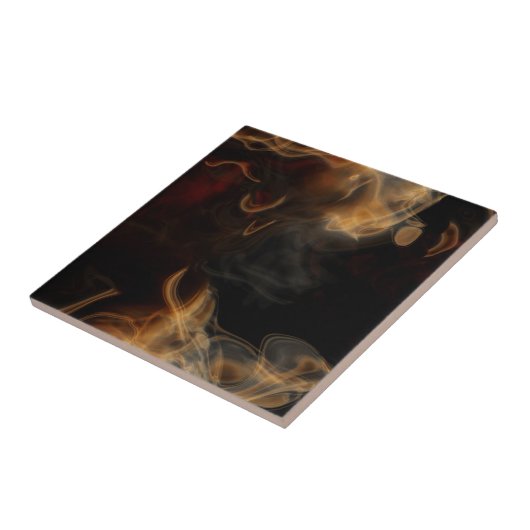 Rauch und Flammen Fliese (Seite)