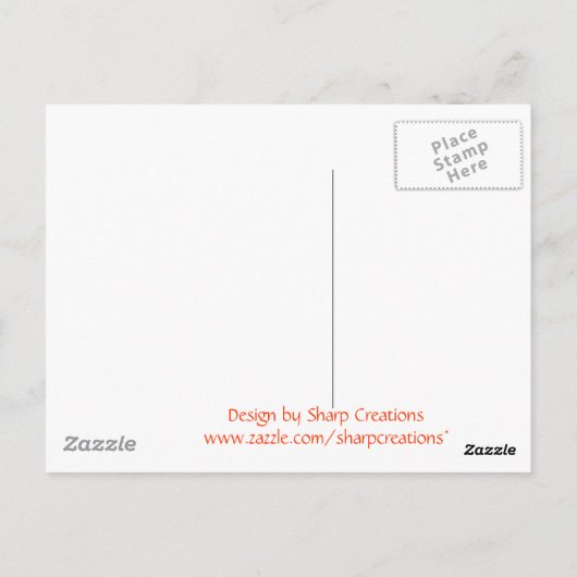 Rauch und Flammen Postkarte (Rückseite)