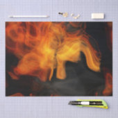 Rauch und Flammen Seidenpapier (Handwerk)