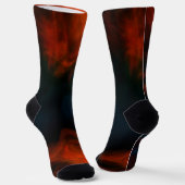 Rauch und Flammen Socken (Gewinkelt)
