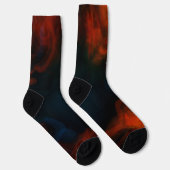 Rauch und Flammen Socken (Rechts)
