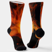 Rauch und Flammen Socken (Gewinkelt)