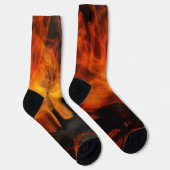 Rauch und Flammen Socken (Rechts)