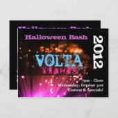 Rauch- und Rauchgaseinladung/Flyer Einladungspostkarte (Vorne/Hinten)