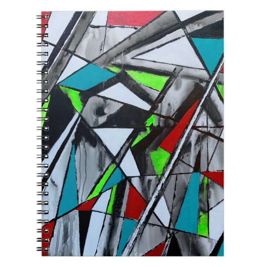 Rauch- und SpiegelNotebook Notizblock (Vorderseite)