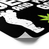 Rauch Week Golf Golfspielen Golfer Der Golfer Ston Poster (Ecke)