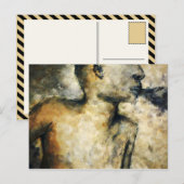 Rauchblume Postkarte (Vorne/Hinten)