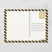 Rauchblume Postkarte (Rückseite)