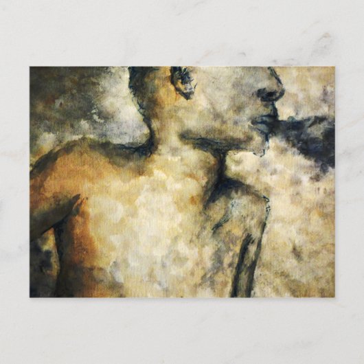 Rauchblume Postkarte (Vorderseite)