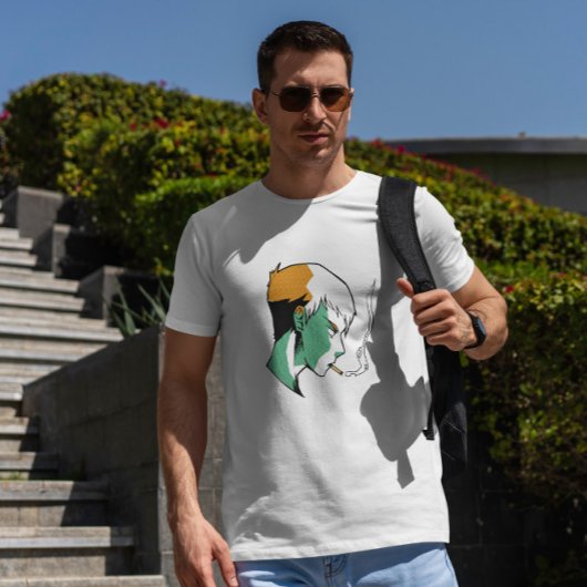 Rauchen Anime Boy T-Shirt