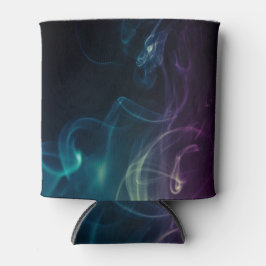 Rauchen auf einer Dose kühler Dosenkühler