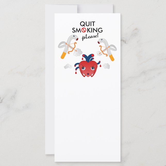 Rauchen bitte aufgeben (Vorderseite)