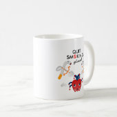 Rauchen bitte aufgeben kaffeetasse (VorderseiteRechts)